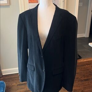 Hugo Boss Black Corduroy Fine Weave Blazer Sport Jacket, Men’s 44R, GUC